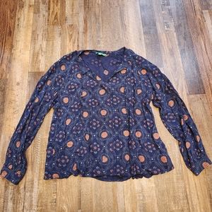 Dip Long Sleeve Blouse Size 2X